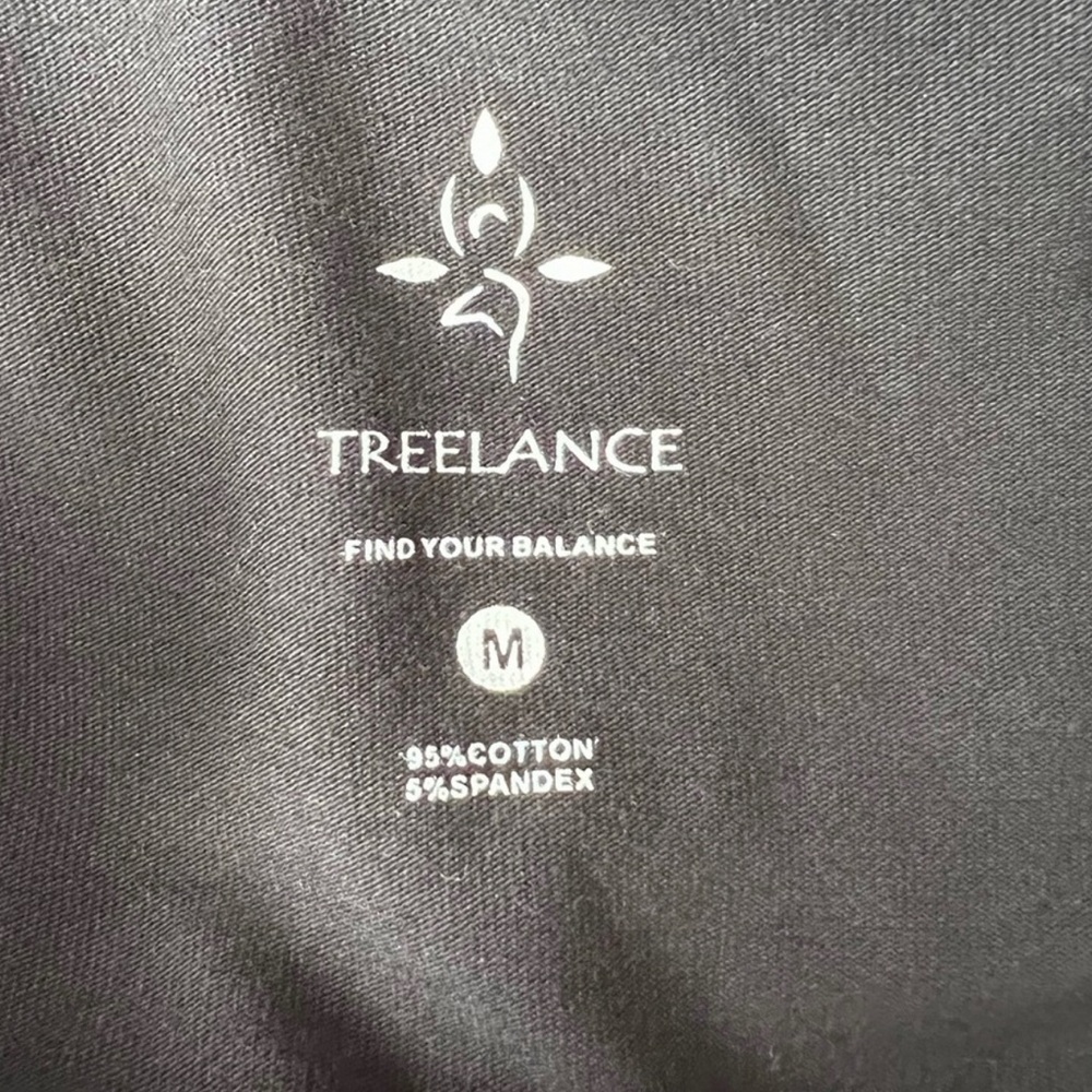 NWT Treelance Black Yoga Tank Top Size M - Picture 3 of 4